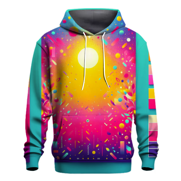 Bright Carnival Gradient Hoodie