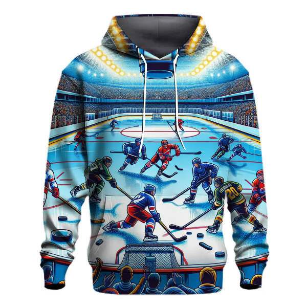 Ice Hockey Fierceness Hoodie