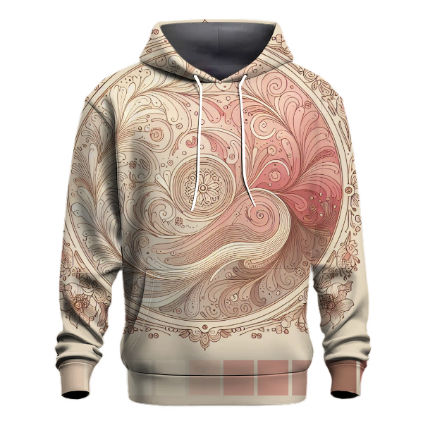 Vintage Rose Tones Hoodie