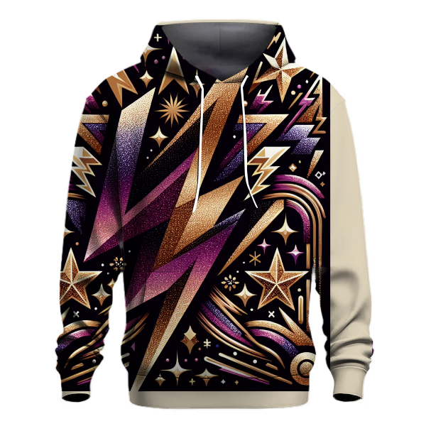 Glam Rock Flash Hoodie