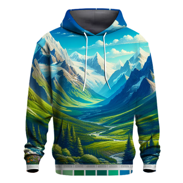 Mystical Mountainscape Hoodie