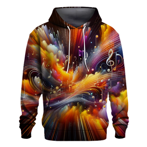 Rhythmic Retro Hoodie