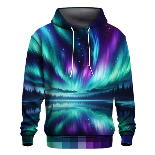 Glistening Aurora Borealis Hoodie
