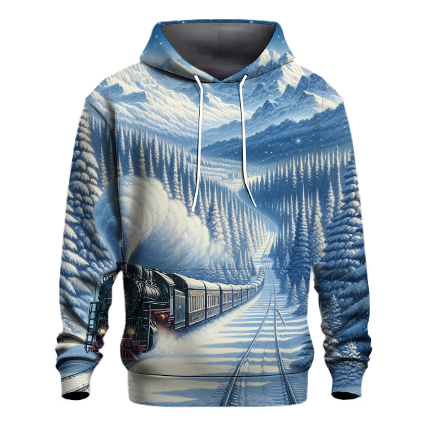 Magical Winter Train Ride Hoodie