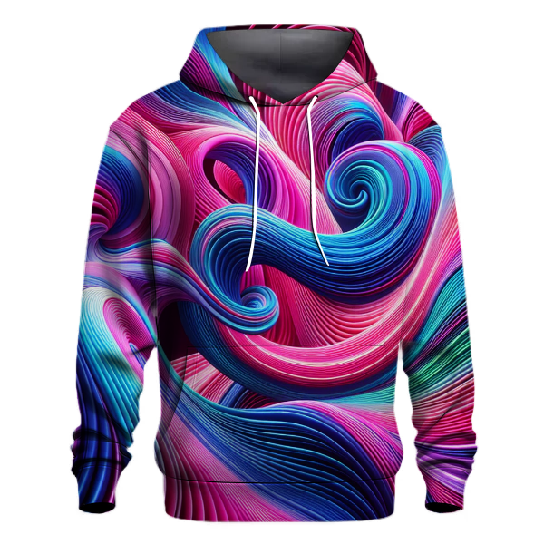 Wave Patterns Hoodie