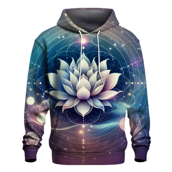 Celestial Lotus Serenity Hoodie