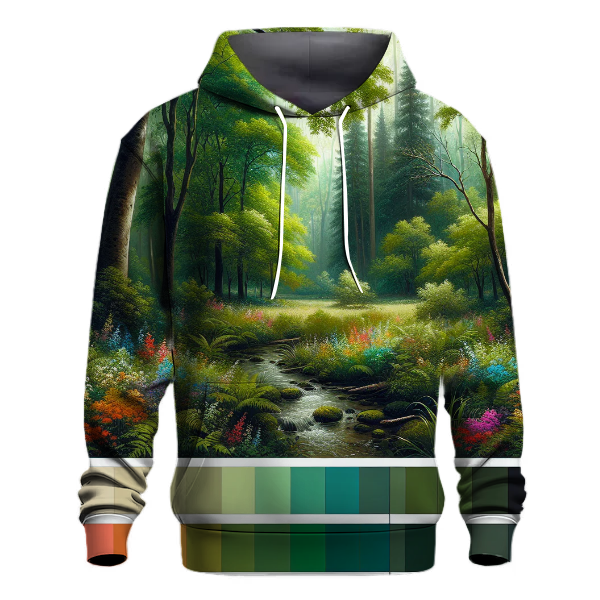Charming Woodland Glade Hoodie