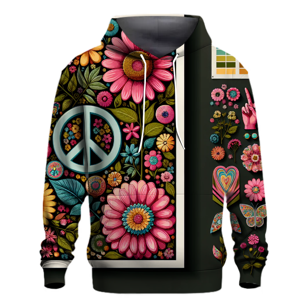 Flower Child Groovy Hoodie