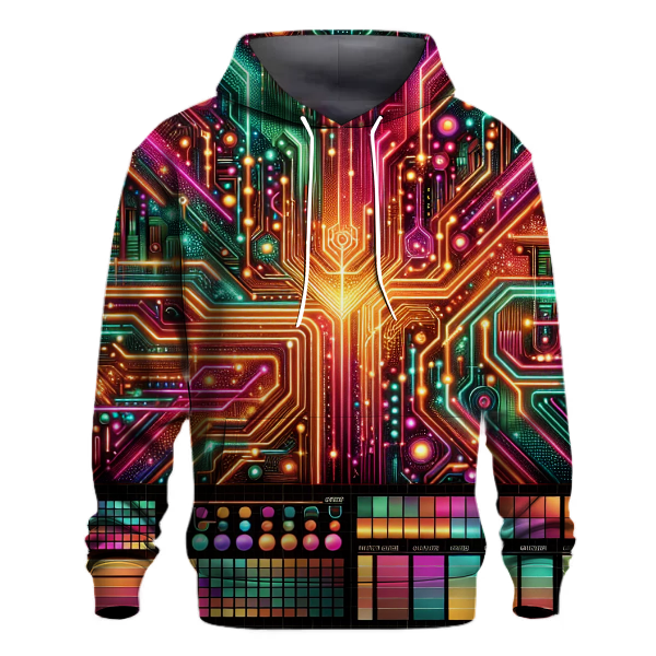 Neon Network Hoodie