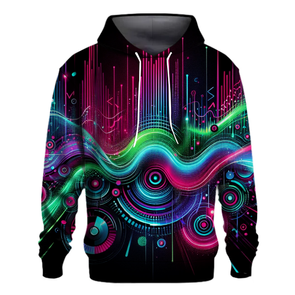 Electric Techno Pulse Hoodie