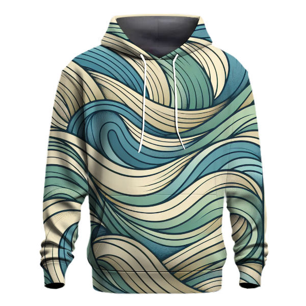 Peaceful Wave Patterns Hoodie