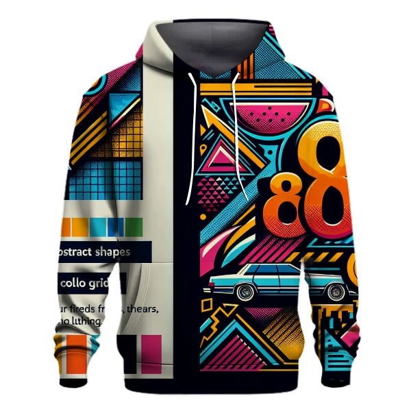 Electric Graffiti Pop Hoodie