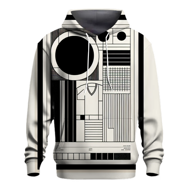 Minimalist Monochrome Hoodie