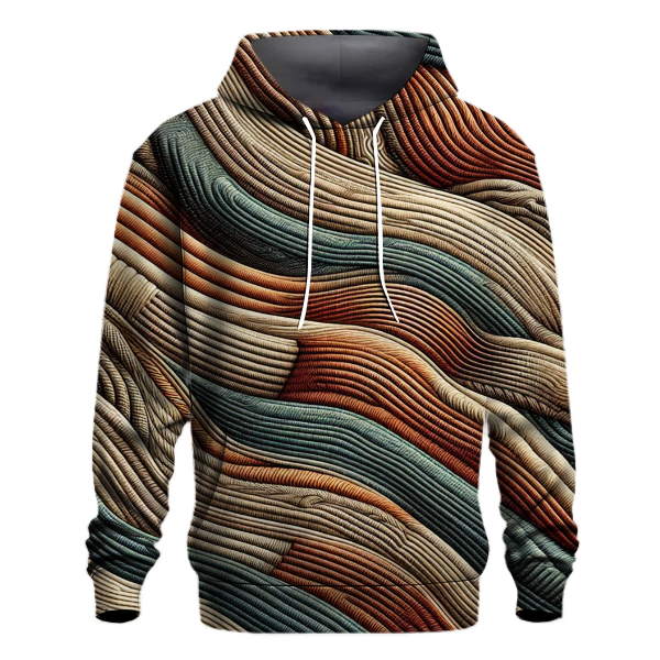 Classic Corduroy Look Hoodie