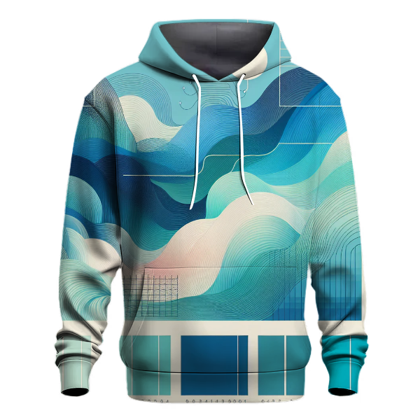 Royal Ocean Waves Hoodie