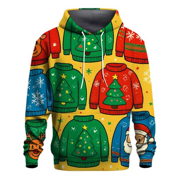 Festive Holiday Sweaters Hoodie