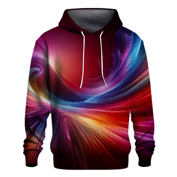Rainbow Prism Glow Hoodie
