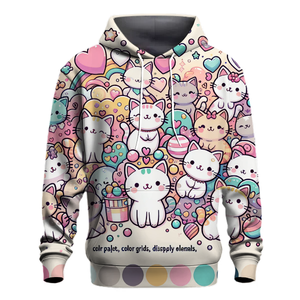 Kawaii Cat Parade Hoodie