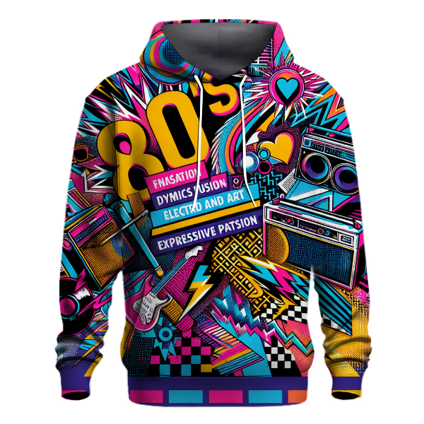 Retro Electro Spin Hoodie