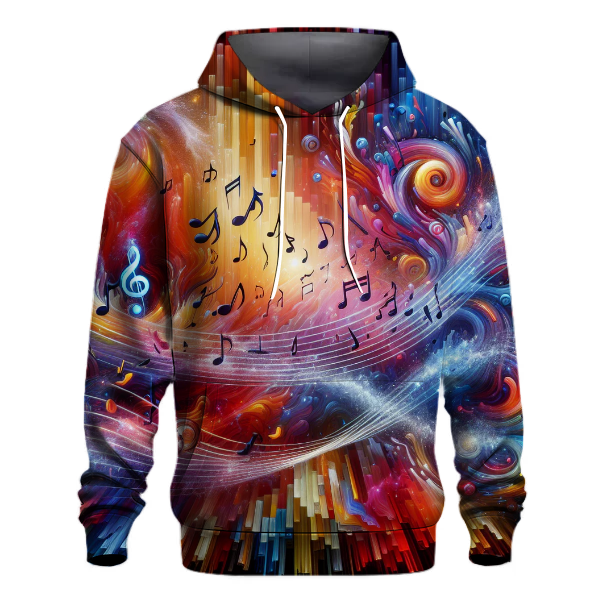 Artistic Music Vibes Hoodie