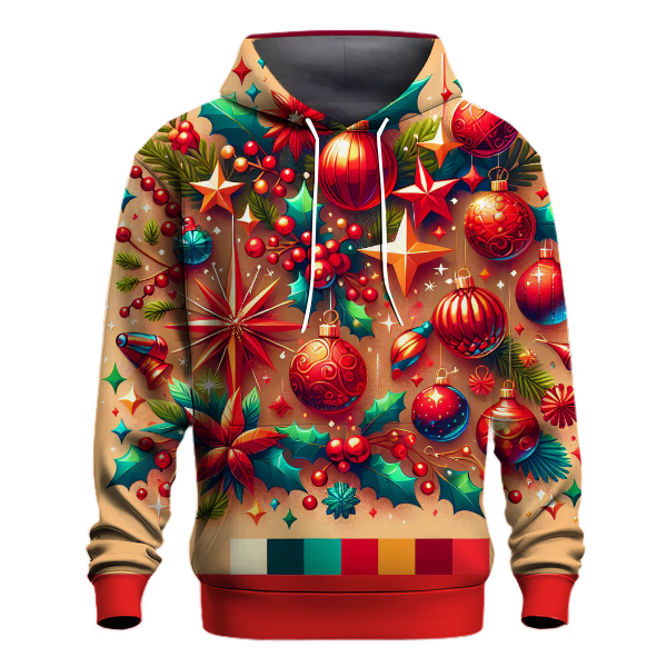 Joyful Christmas Greetings Hoodie