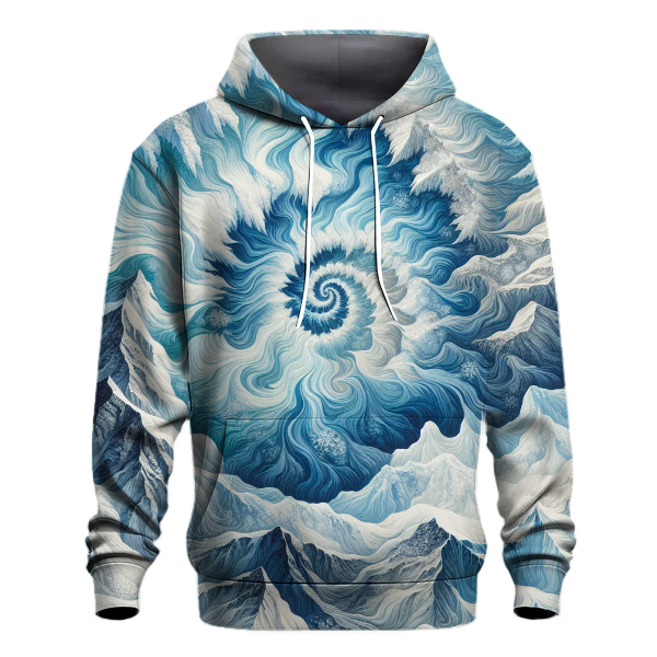 Frosty Glacier Twist Hoodie