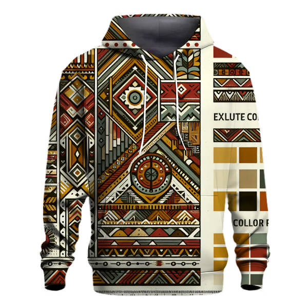 Tribal Rhythm Patterns Hoodie