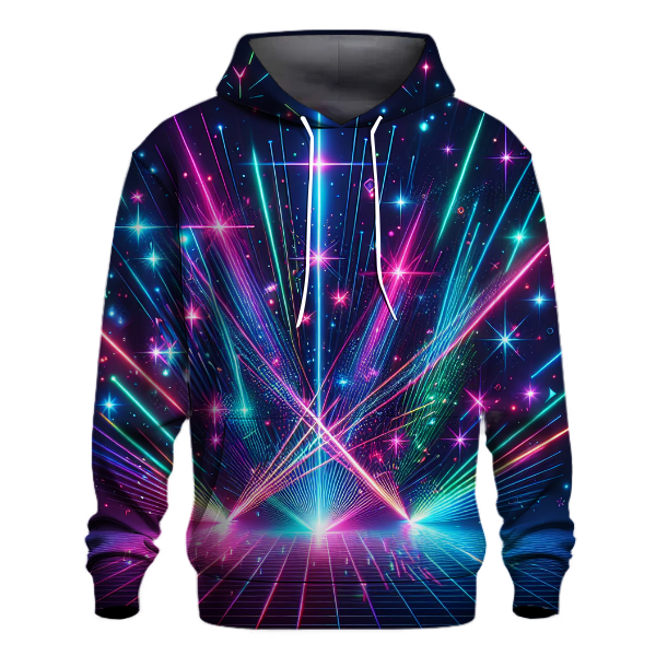 Futuristic Laser Show Hoodie