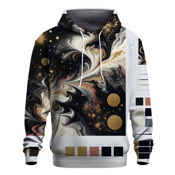 Celestial Marble Glow Hoodie
