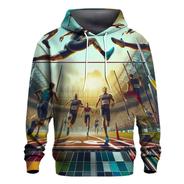 Pole Vaulting - Reaching New Heights Hoodie