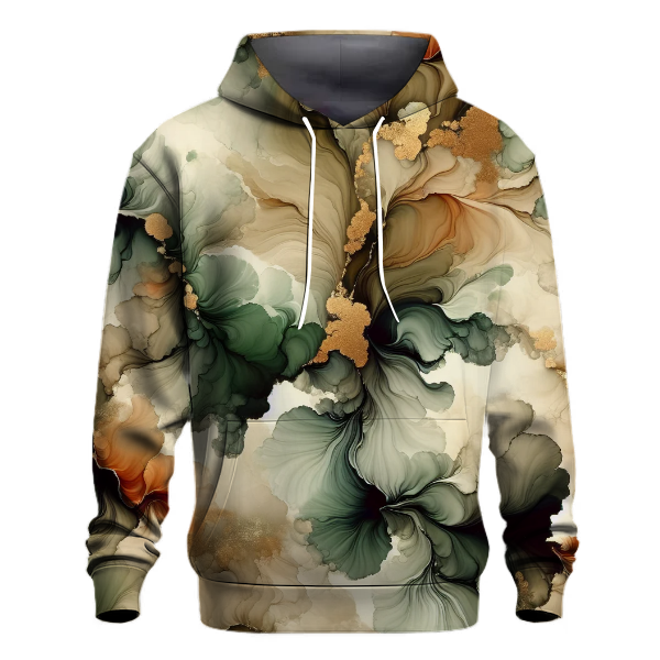 Golden Leaf Whisper Hoodie