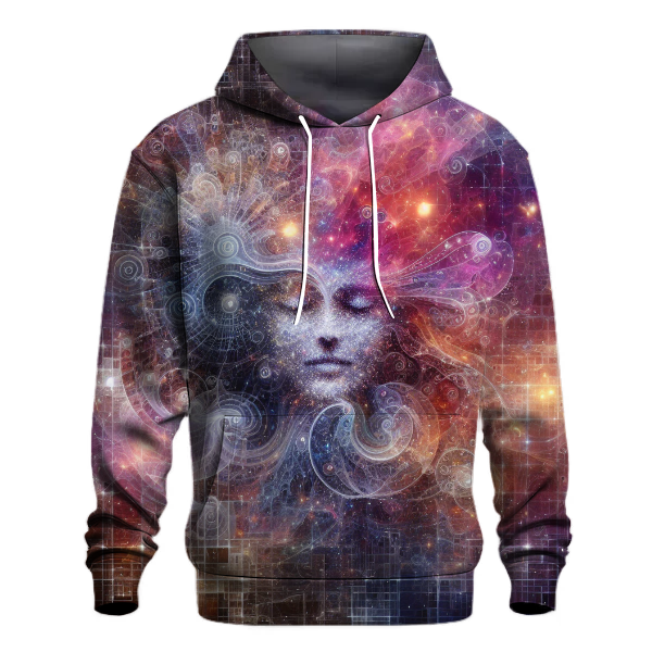 Cosmic Geometry Illusions Hoodie