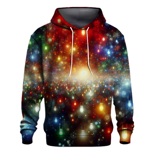 Bright Merry Christmas Lights Hoodie