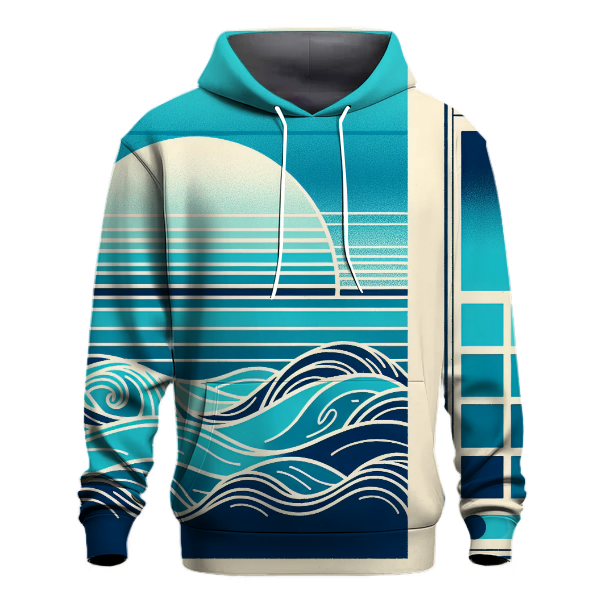 Cobalt Wave Gradient Hoodie