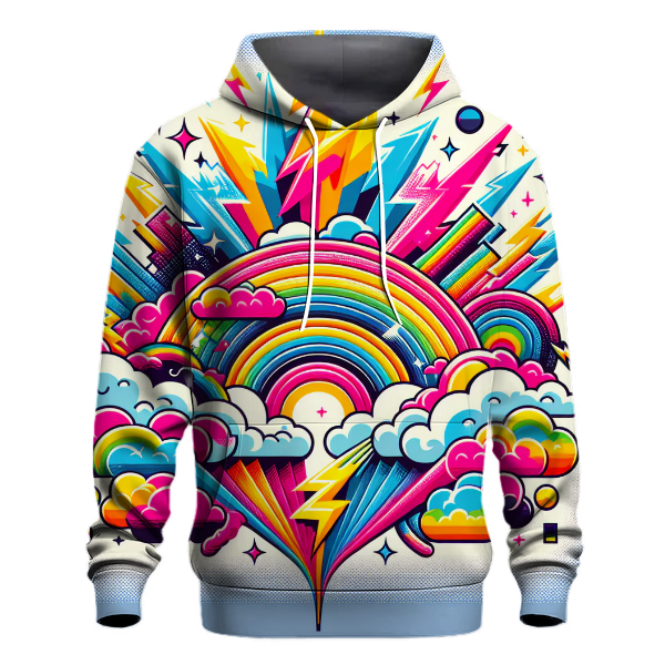 Electric Rainbow Adventure Hoodie