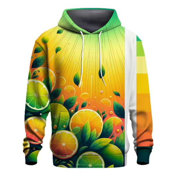 Citrus Burst Fusion Hoodie