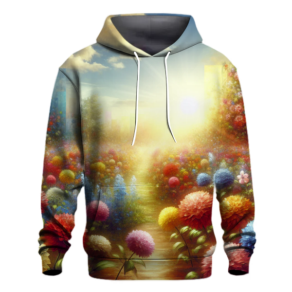 Vibrant Summer Blooms Hoodie