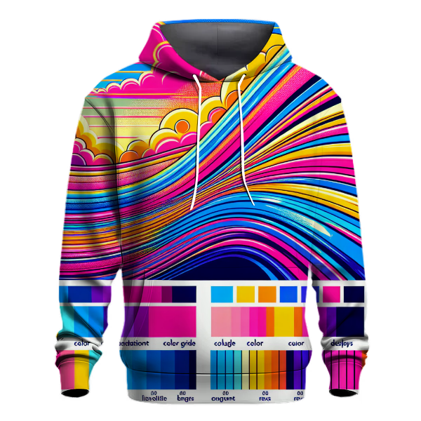 Retro Colorful Spectrum Hoodie