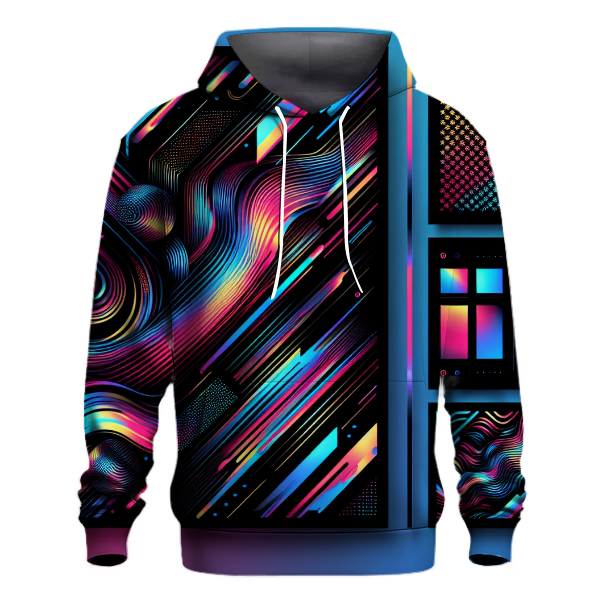 Neon Burst Dynasty Hoodie