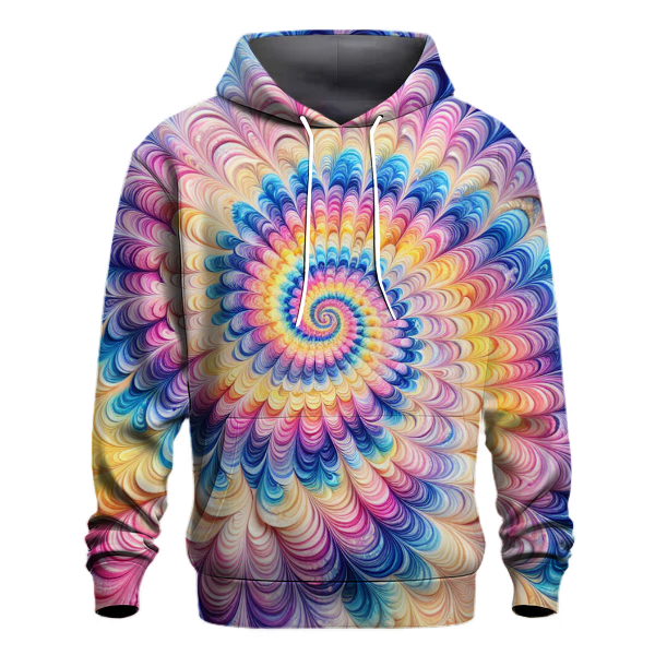 Pastel Prism Burst Hoodie