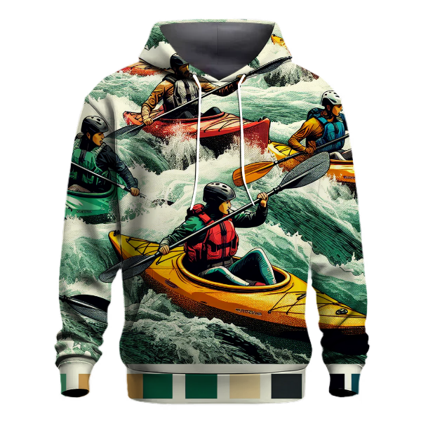 Kayaking River Adventure Hoodie