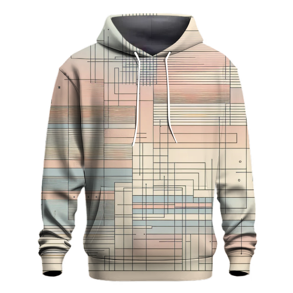 Pastel Power Lines Hoodie