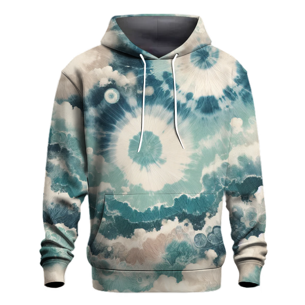 Serene Ocean Tides Hoodie