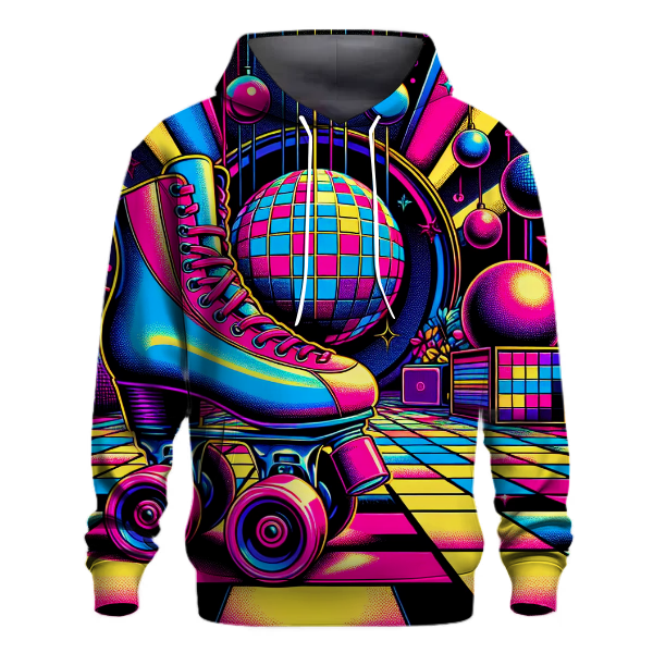 Retro Roller Disco Party Hoodie
