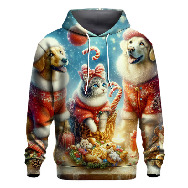 Furry Friends Christmas Party Hoodie