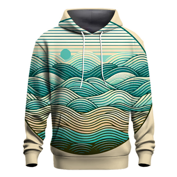 Seafoam Shoreline Glimmer Hoodie