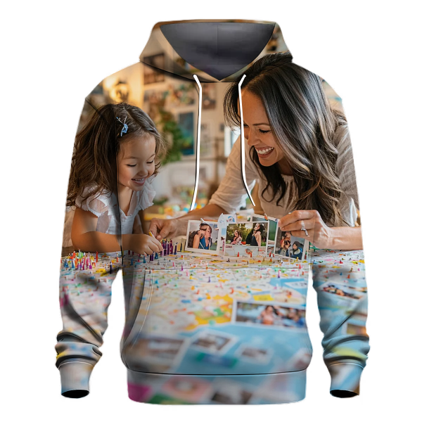 Memory Mapping Charting Our Adventures Together Hoodie