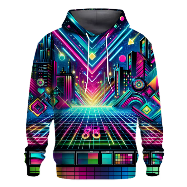Neon Light District Hoodie