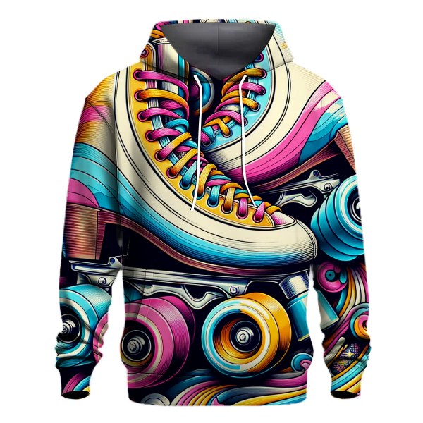 Groovy Roller Skates Hoodie