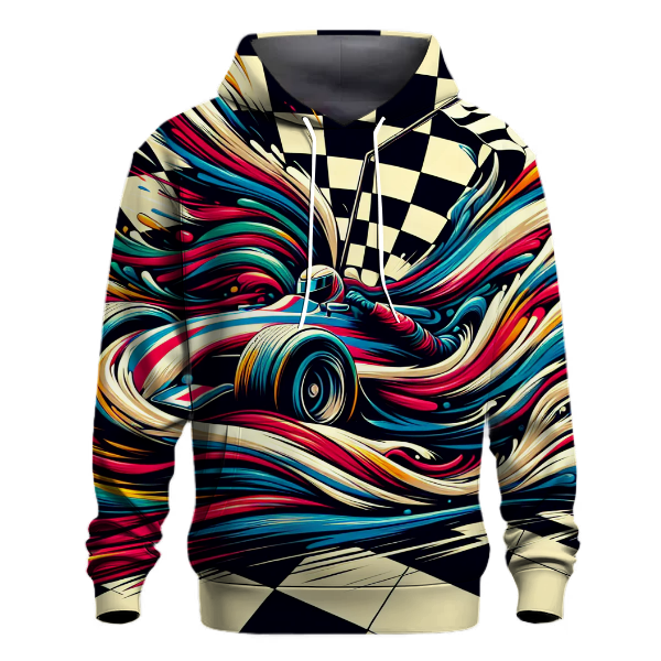 Flashy Checkerboard Chase Hoodie
